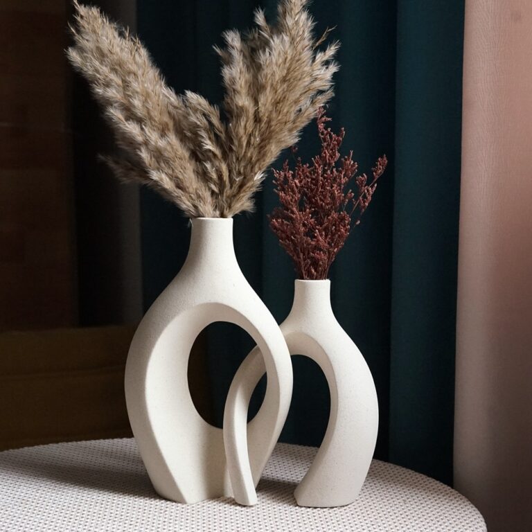 Vase ceramique forme circulaire 1