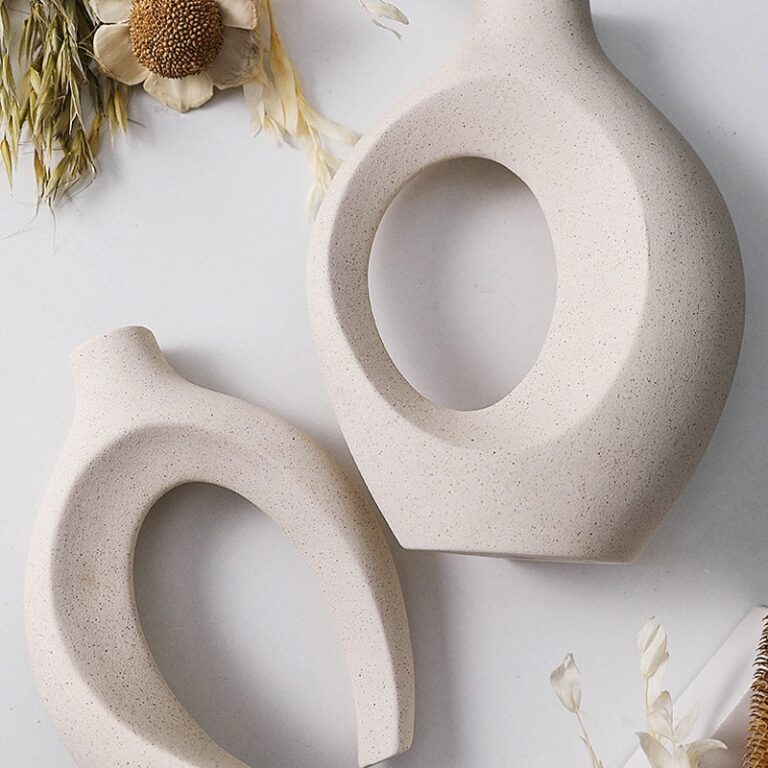 Vase ceramique forme circulaire 5