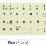 Sticker clavier lumineux 4